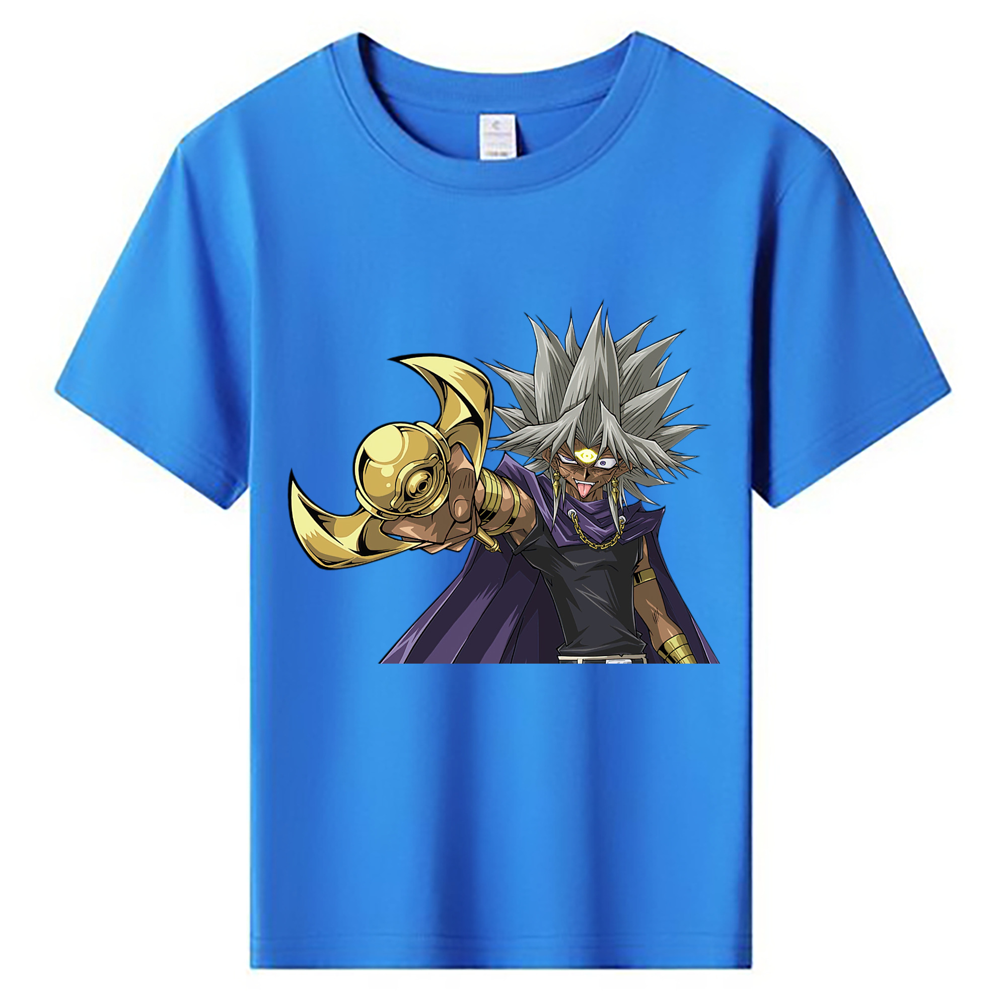 （画像用） 遊☆戯☆王 Yu-Gi-Oh! 綿100％キッズTシャツ（フロントプリント）